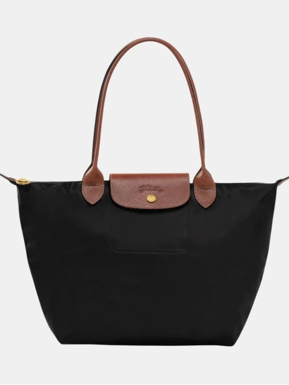 Longchamp Medium Black Tote Bag